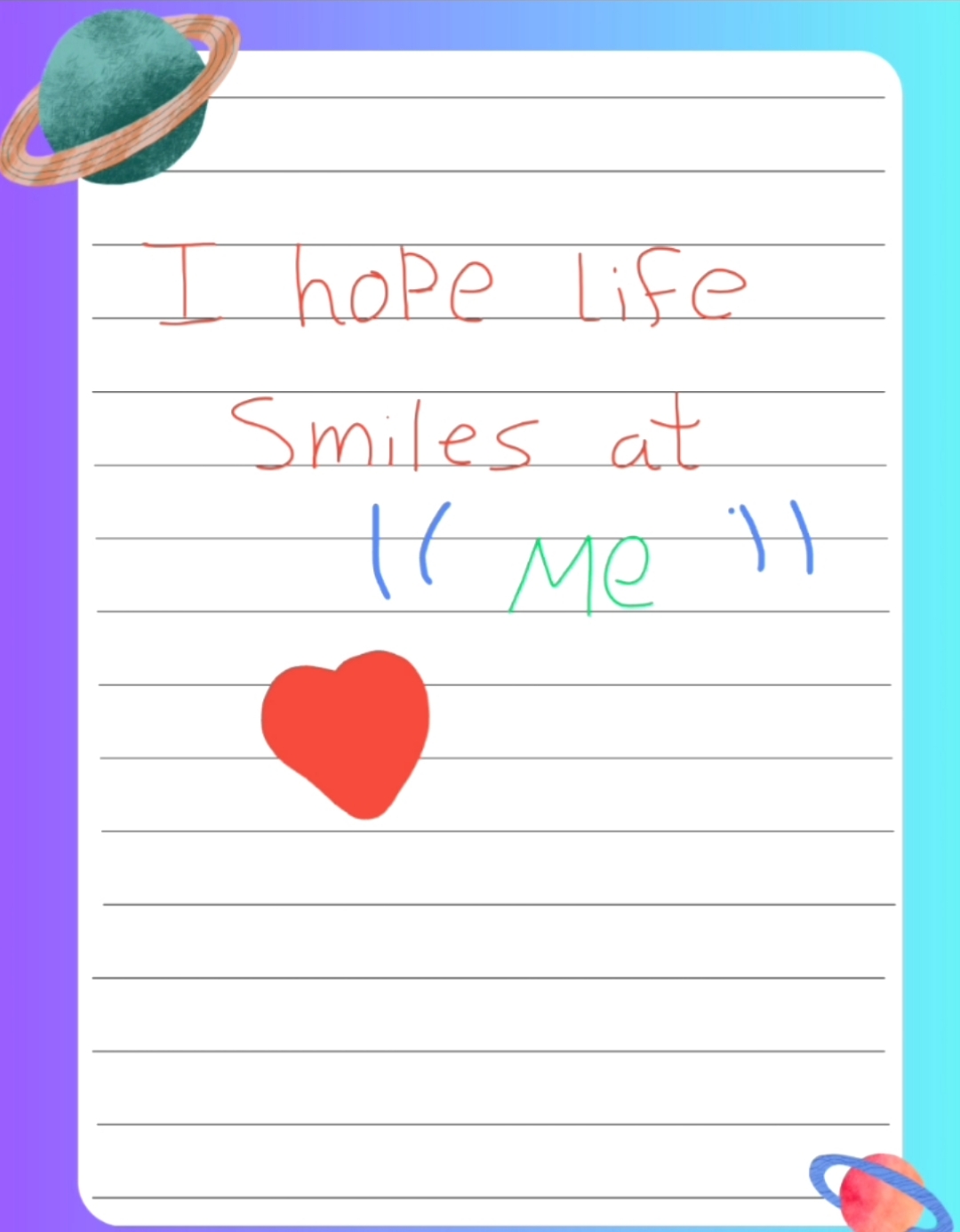 Notebook Page 1